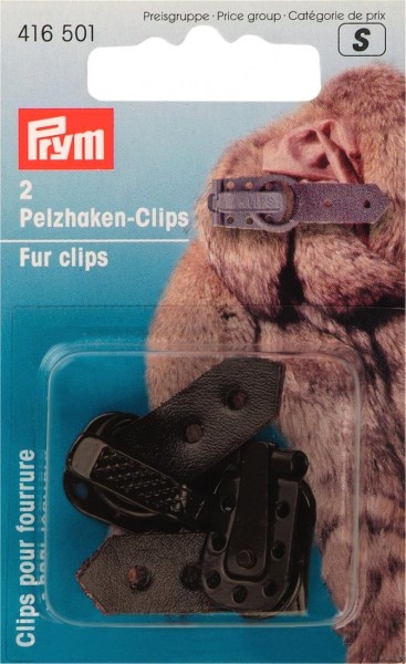 Prym Pelzhaken-Clips, 2 Stück