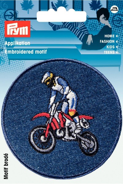 Prym Applikation Jeans Motocross