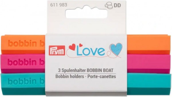 Prym Spulenhalter Bobbin Boat, 3 Stück