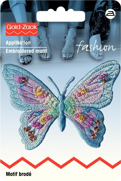 Prym Applikation Schmetterling pastellblau