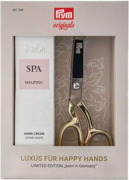 Prym Geschenkset Schneiderschere 20 cm mit BABOR SPA Handcreme 100ml