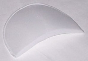 Kleiber KR 5 Schulterpolster mit Haken-und Flauschband Raglan Shoulder  Pads, 16 x 11,5 x 4 cm, White : : Home