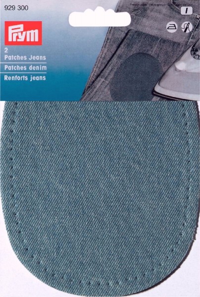 Prym Patches Jeans 14 x 10 cm, 2 Stück