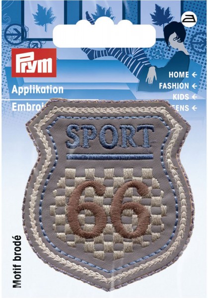 Prym Applikation Label Sport 66