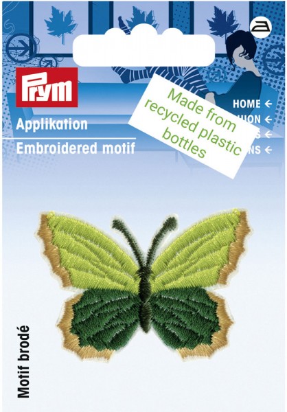 Prym Applikation Schmetterling grün