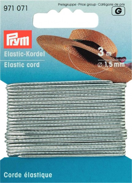 Prym Elastic-Kordel Lurex 1,5 mm, 3 m