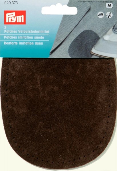 Prym Patches Velourslederimitat 14 x 10 cm, 2 Stück