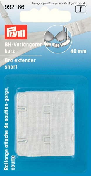 Prym BH-Verlängerer kurz 40 mm