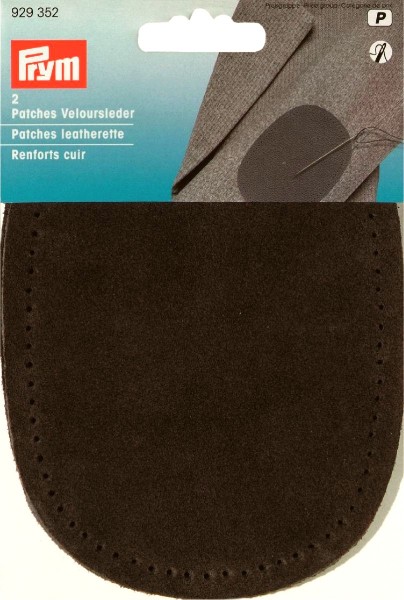 Prym Patches Veloursleder 14 x 10 cm, 2 Stück