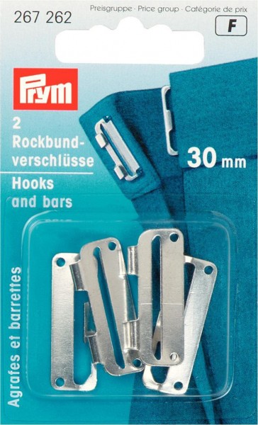 Prym Rockbundverschlüsse, 2 Stück