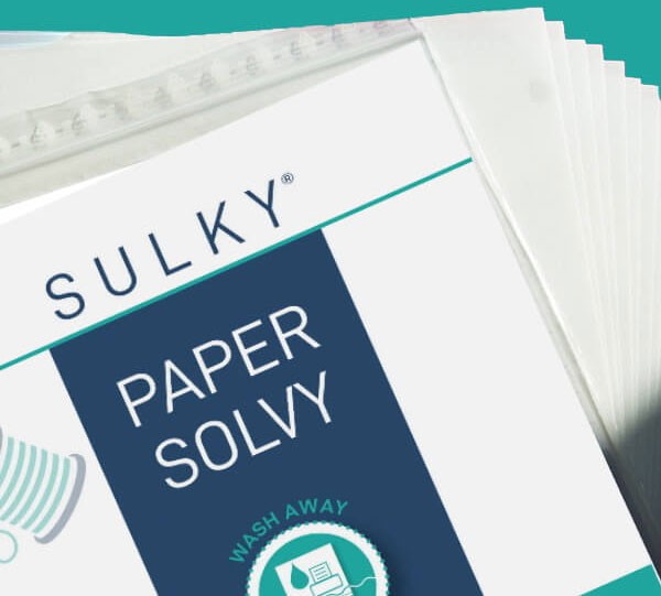 Sulky Paper Solvy, 12 Blatt