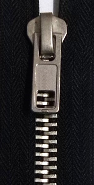 Reißverschluss Metall extra stark unteilbar 20 cm
