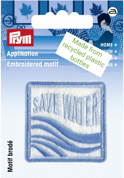 Prym Applikation Save Water
