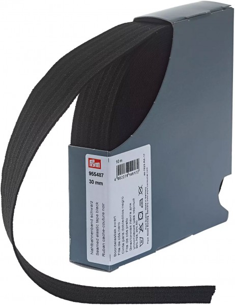 Prym Nahtbahnengummi 30 mm, 10 m