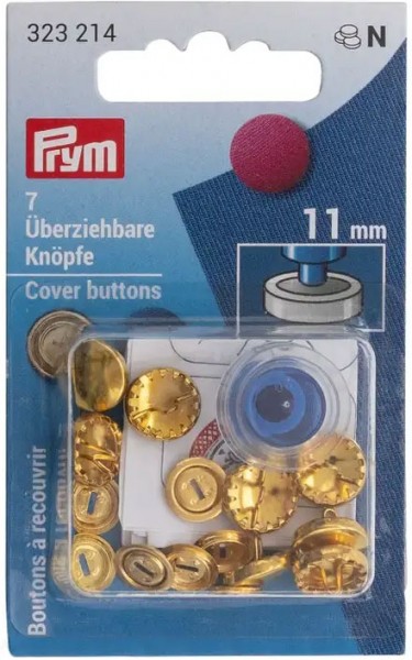 Prym Überziehbare Knöpfe Metall