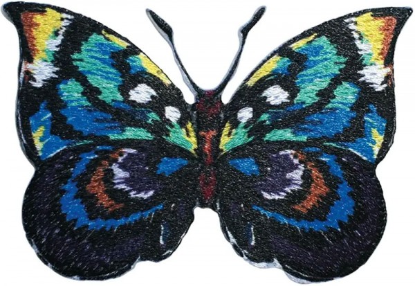Prym Applikation Schmetterling blau/braun