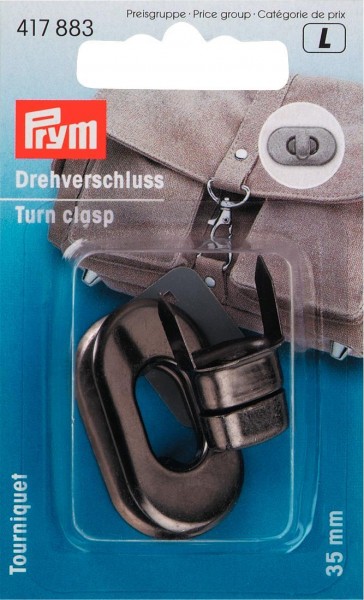 Prym Drehverschluss für Taschen 35 x 20 mm