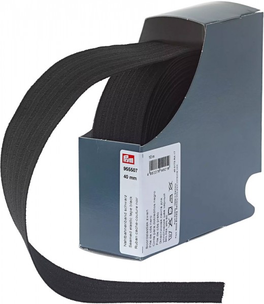 Prym Nahtbahnengummi 40 mm, 10 m