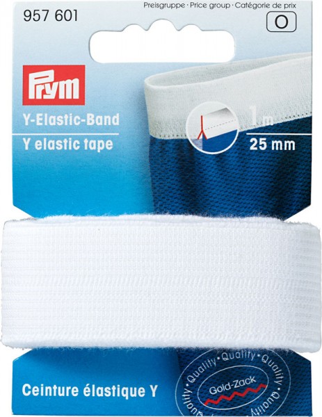 Prym Y-Elastic-Band 25 mm, 1 m