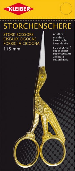 Kleiber Storchenschere Stickschere 11,5 cm