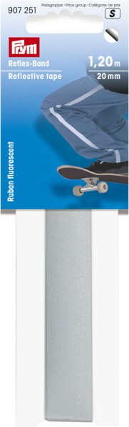 Prym Reflexband selbstklebend 20 mm, 1,2 m