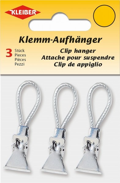 Kleiber Klemm-Aufhänger, 3 Stück