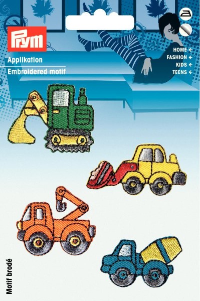 Prym Applikation-Set Baufahrzeuge