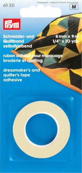 Prym Schneider- und Quiltband 6 mm, 9 m