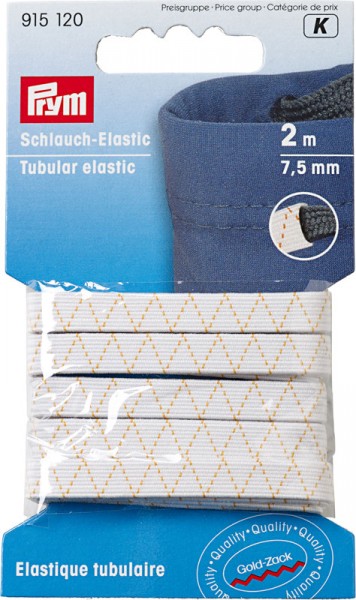 Prym Schlauch-Elastic 7,5 mm, 2 m