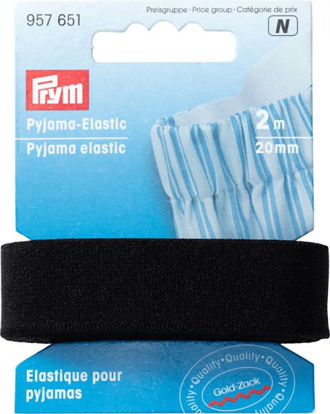 Prym Pyjama-Elastic 20 mm, 2 m