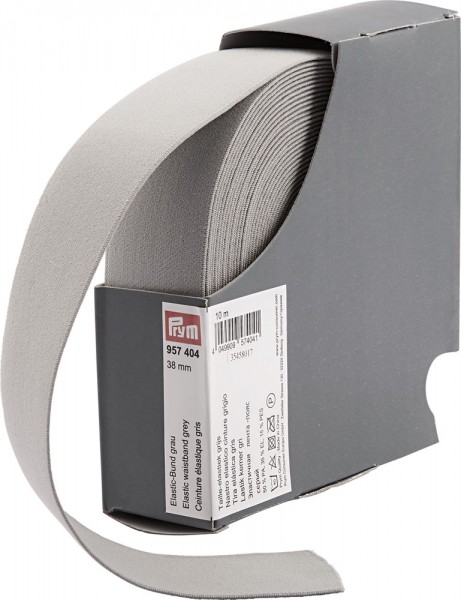 Prym Elastic-Bund 38 mm, 10 m
